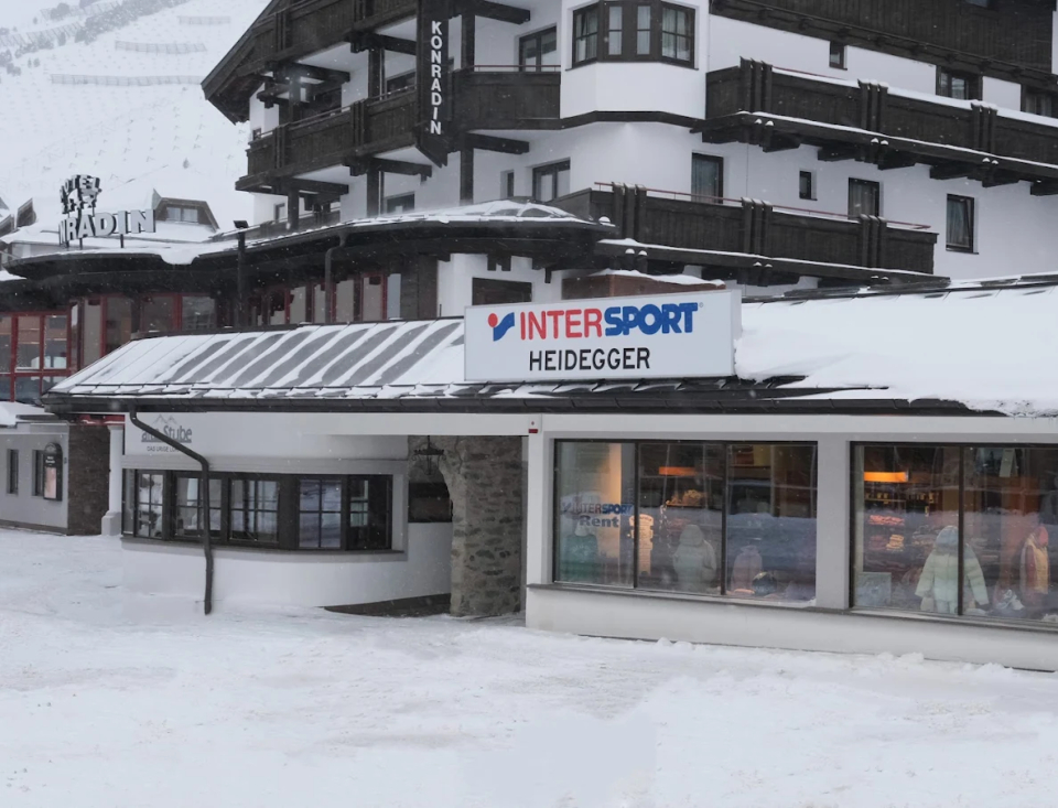 INTERSPORT Heidegger Shop im Hotel Konradin
