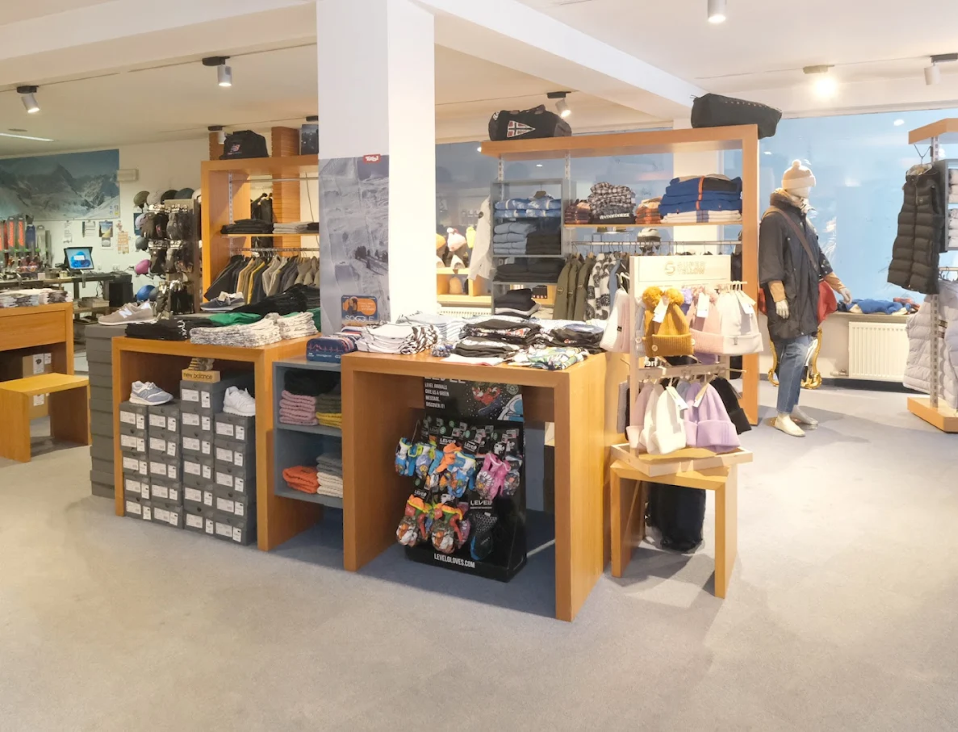 Innenansicht Shop